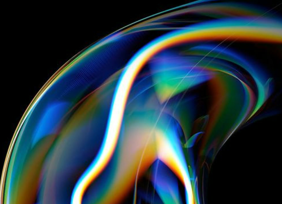 Thin-film iridescence