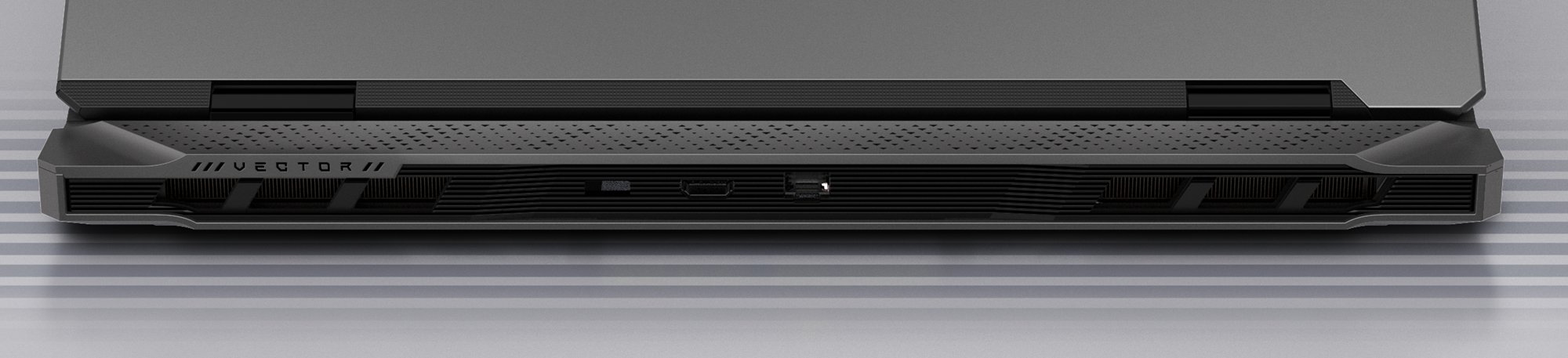 Rear of Vector 18 with the textured rear cover