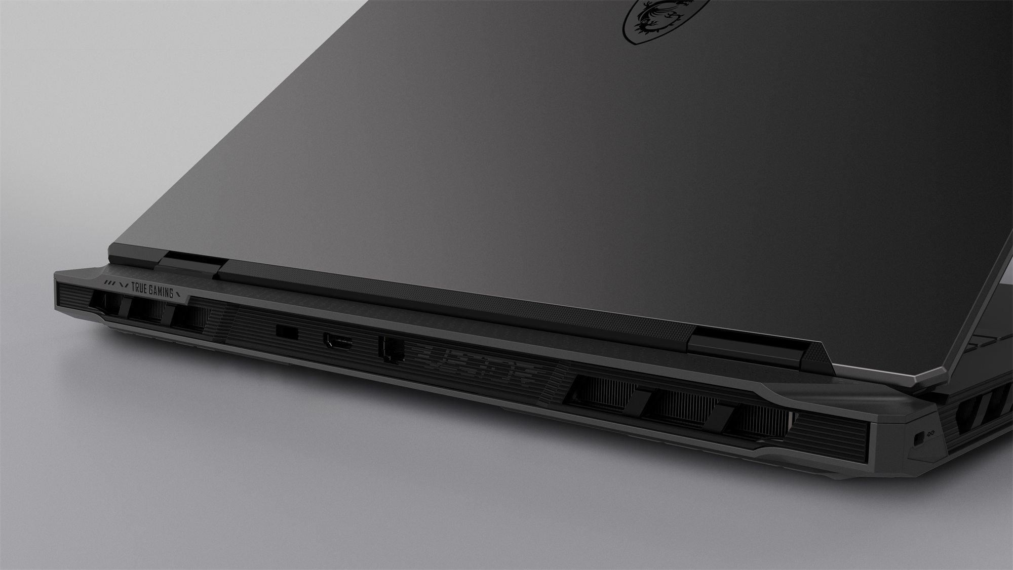 Rear three-quarter view of the proposal render